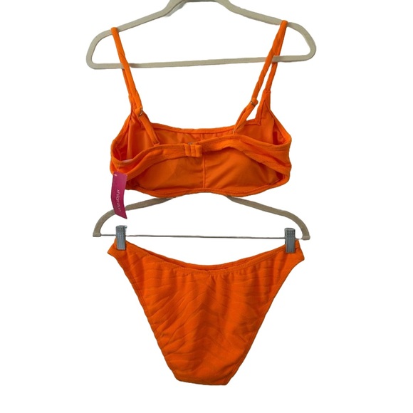 Xhilaration Bright Orange Bikini Set - Picture 2 of 4